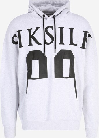 SikSilk Sweatshirt in Grey: front