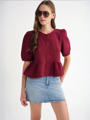 Camicia da donna di MixRay in rosso