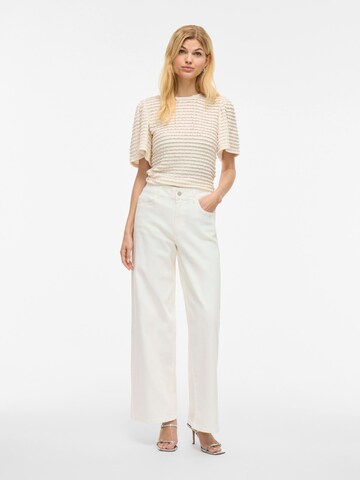 VILA Loosefit Jeans 'VIChia' i hvid