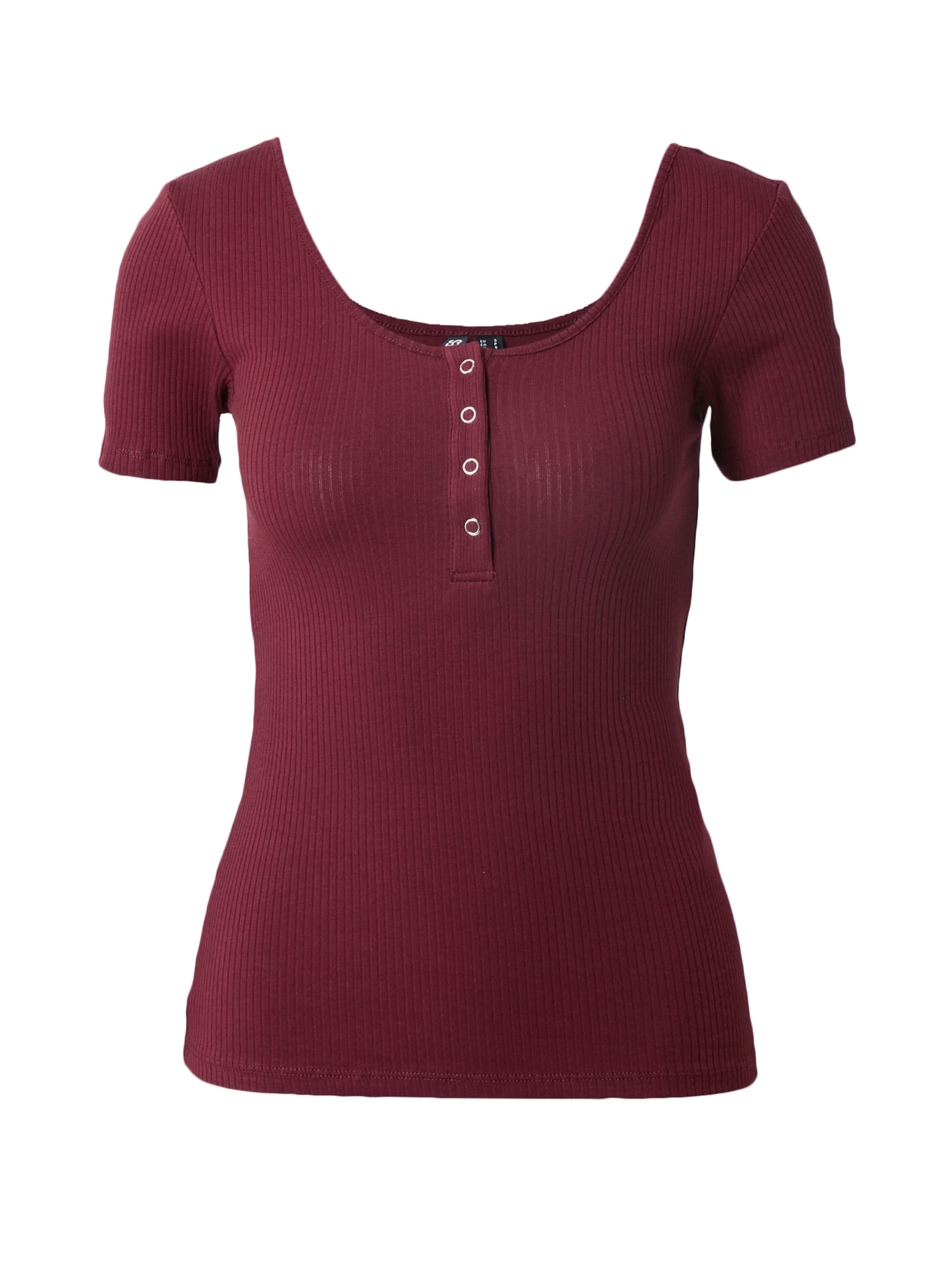 PIECES Tričko 'KITTE' – červená: přední strana