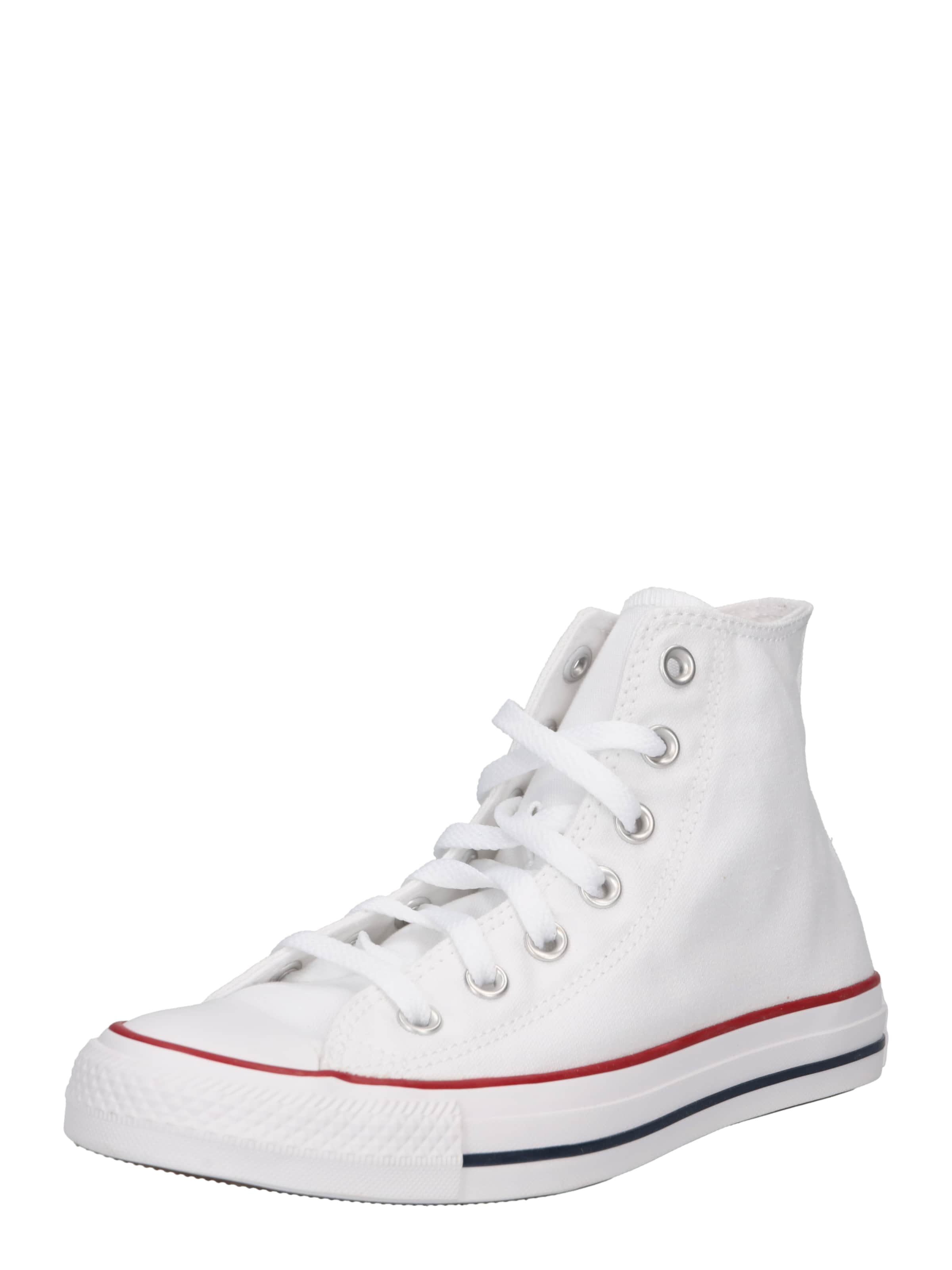 CONVERSE Kotníkové tenisky 'CHUCK TAYLOR ALL STAR CLASSIC HI WIDE FIT' – bílá: přední strana