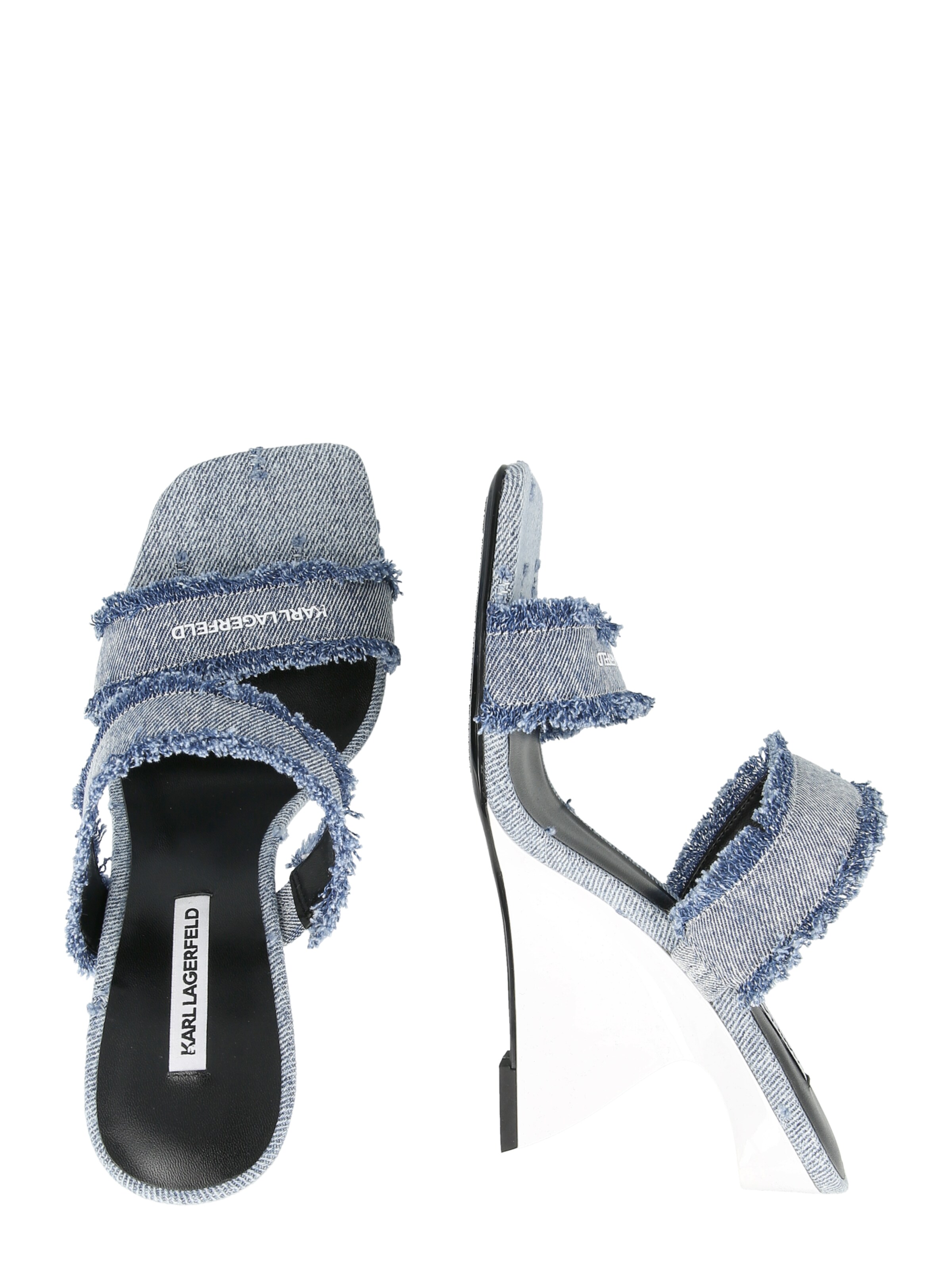 Karl Lagerfeld Šľapky - Modrá