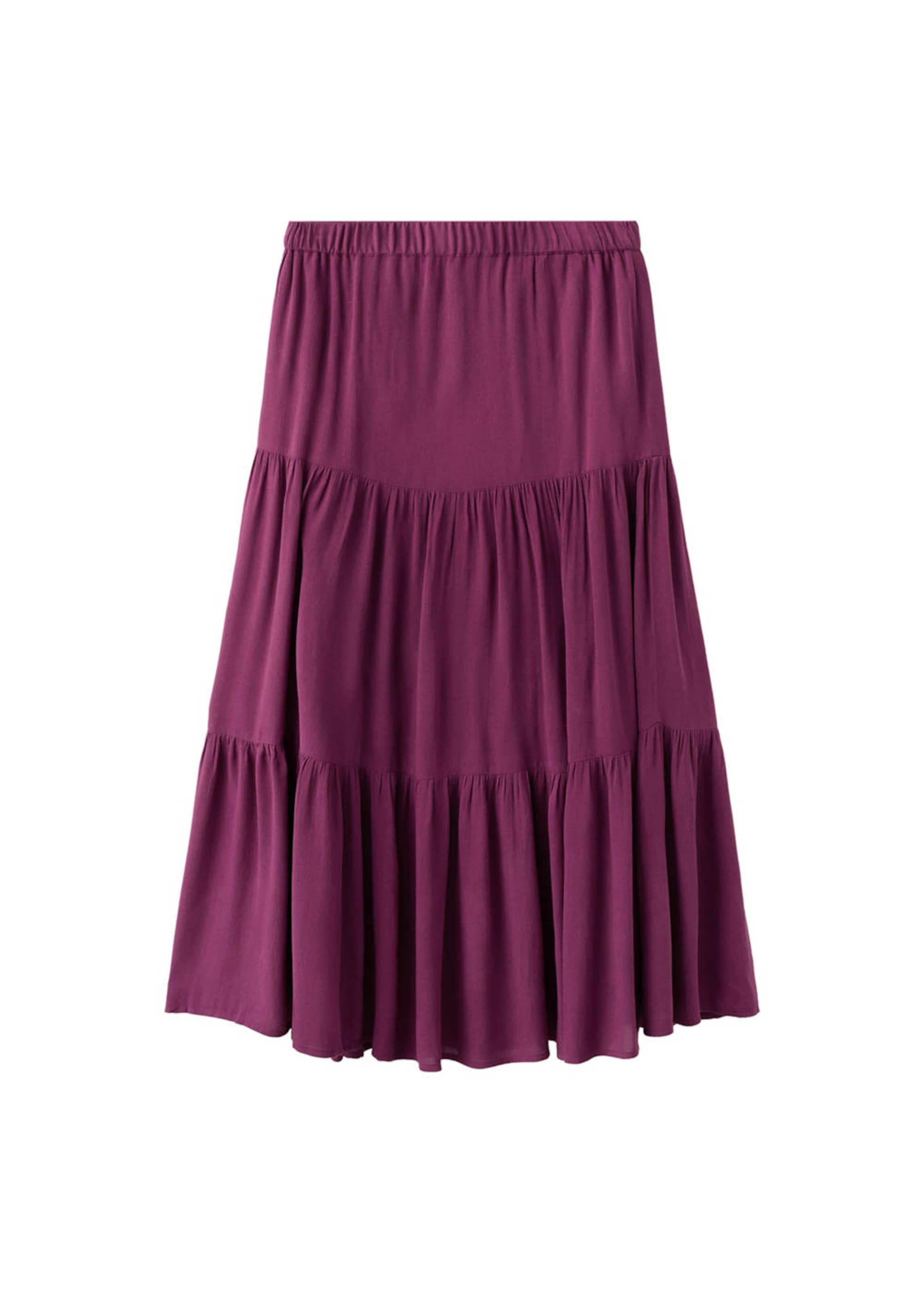MANGO TEEN Skirt 'Elaf' in Purple: front
