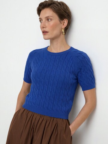 Rich & Royal Sweater in Blue: front