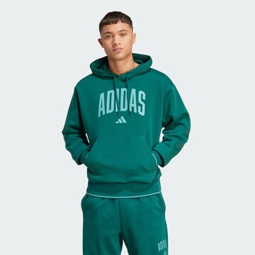 ADIDAS SPORTSWEAR Спортивный свитшот в Зеленый: спереди