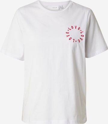 VILA T-Shirt 'DOLA' in Weiß: predná strana