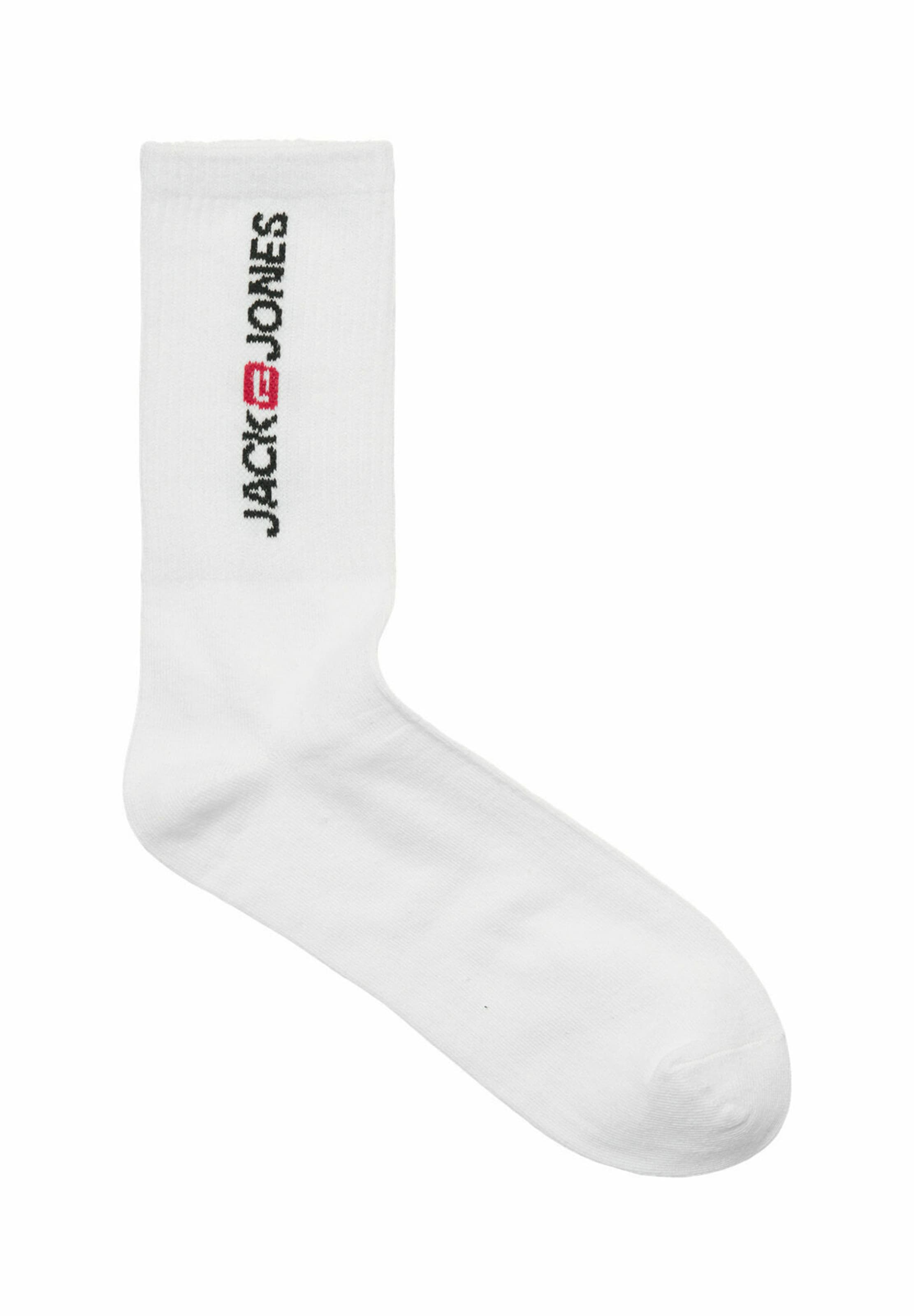 JACK & JONES Носки 'JACCORP OLD LOGO TENNIS SOCKS 5 PACK' в Черный
