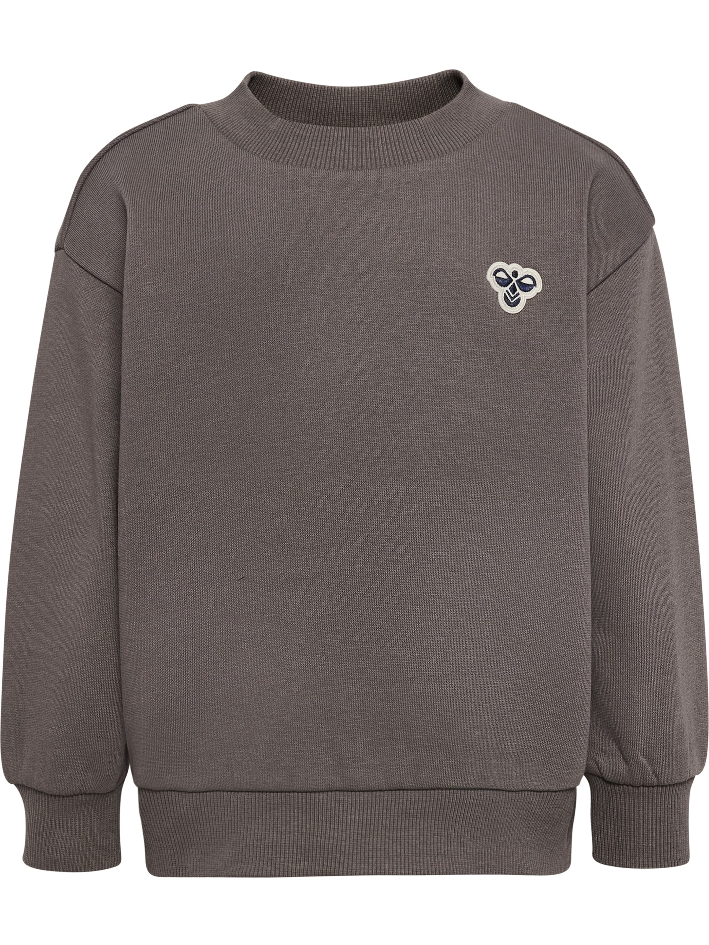 Hummel Sweatshirt in Grijs: voorkant
