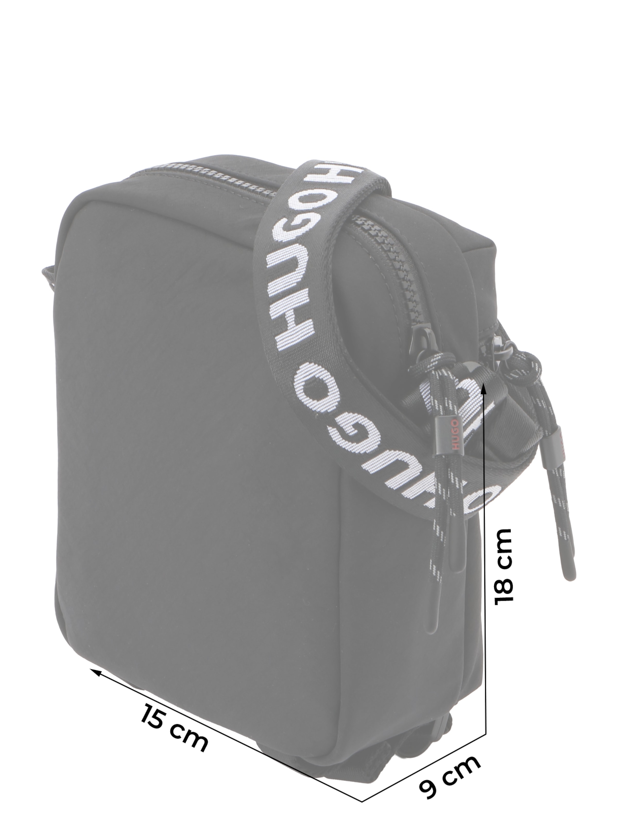 HUGO Crossbody bag 'AYDEN' in Black