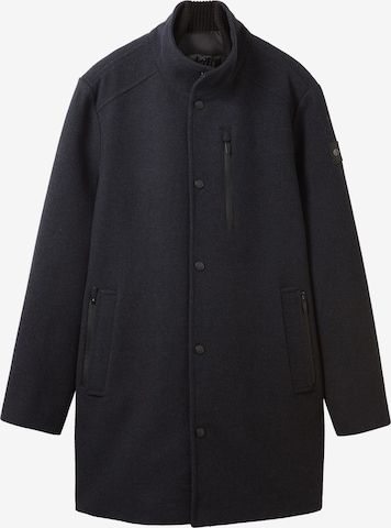 Manteau mi-saison TOM TAILOR en bleu : devant