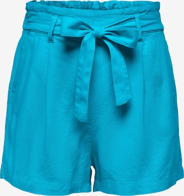 ONLY Regular Pants 'CARO' in Blue: front