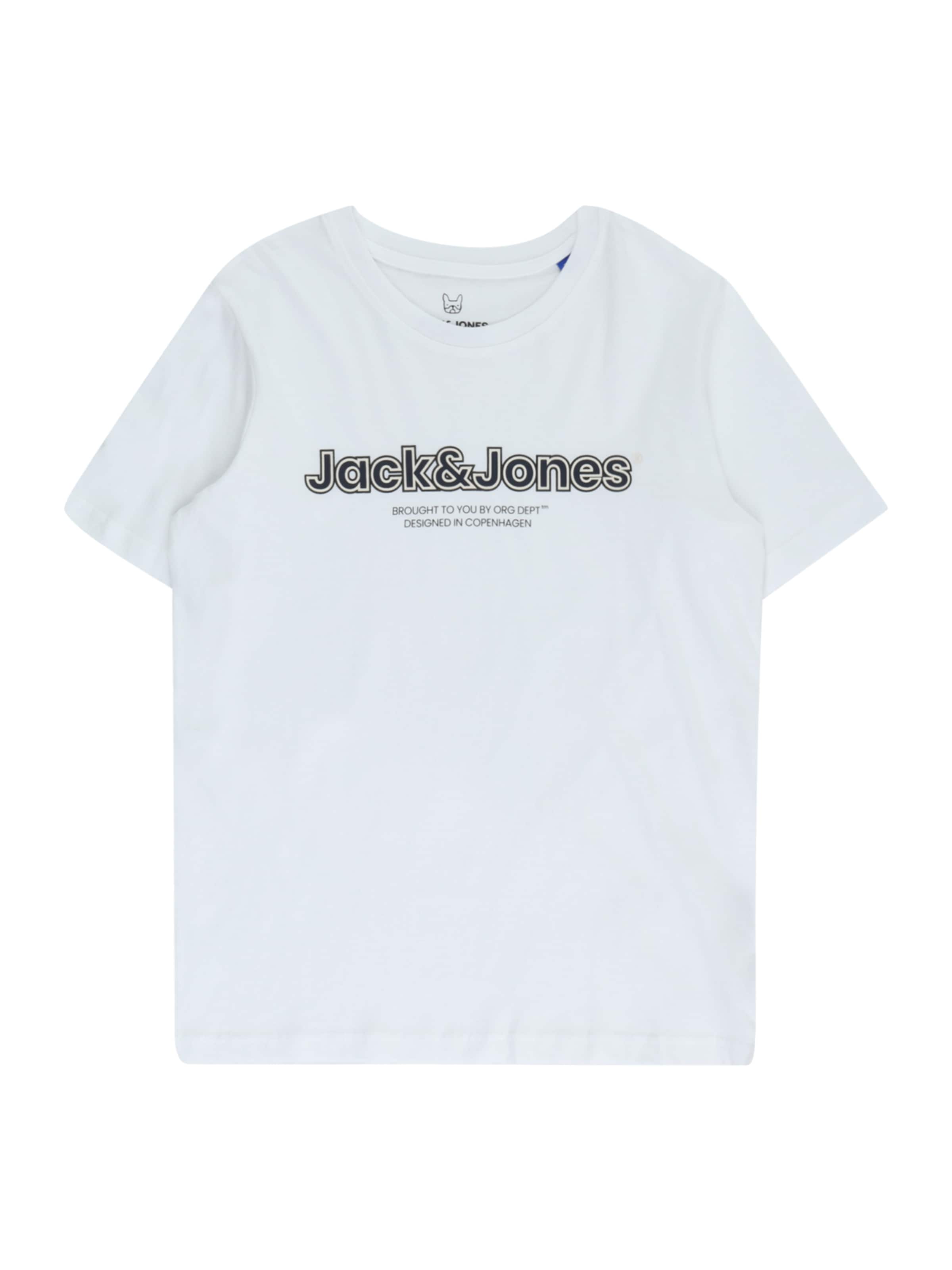 Jack & Jones Junior Shirt 'LAKEWOOD' in White: front