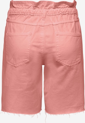 ONLY Regular Pants 'CUBA' in Pink