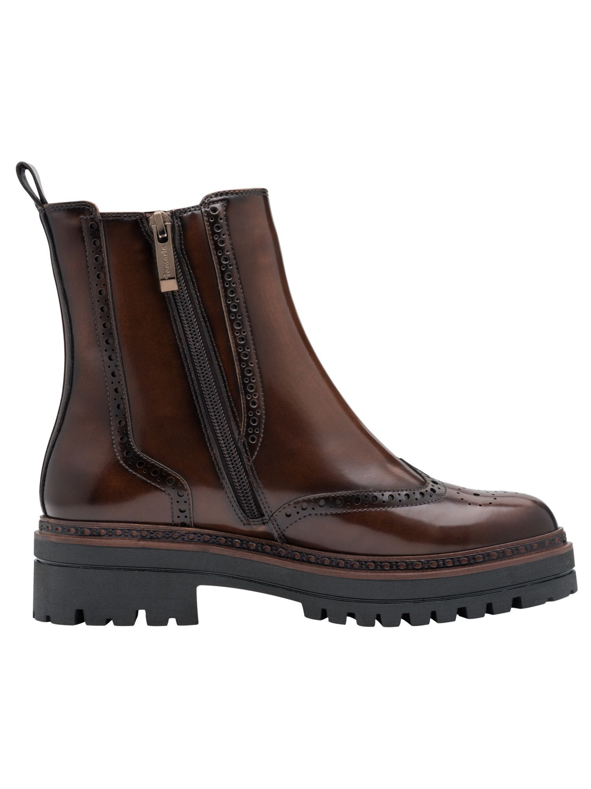 Chelsea Boots Tamaris en marron