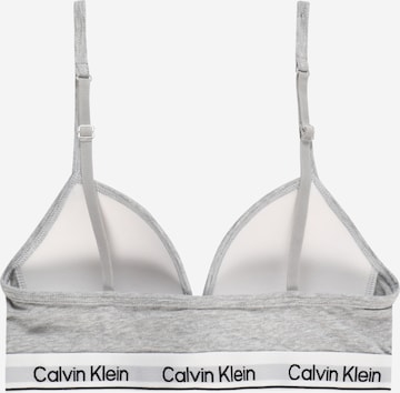 Calvin Klein Underwear Triangle Bra in Grey