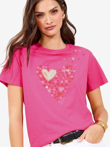 Lipsy T-Shirt in Pink: Vorderseite