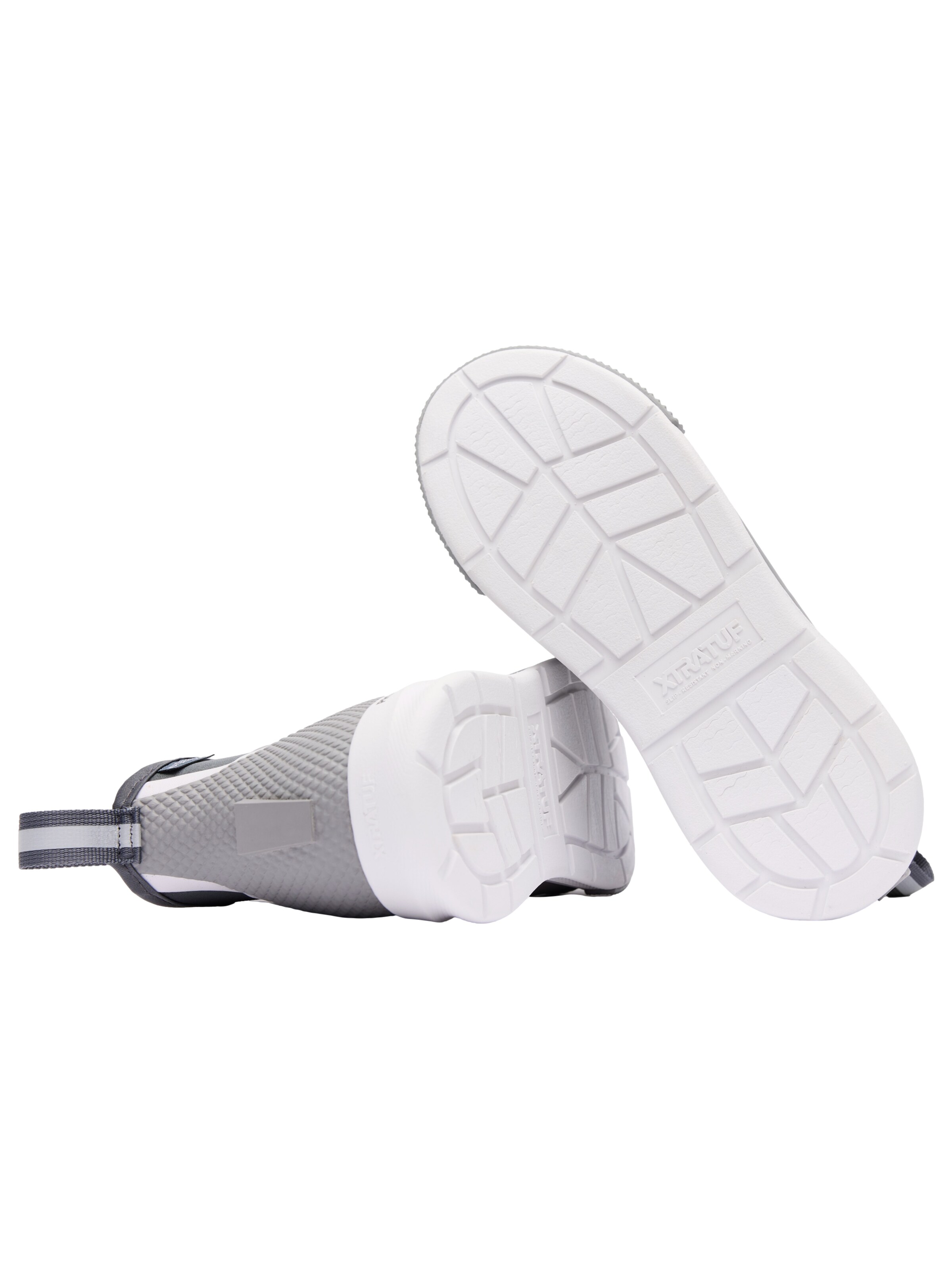 XtraTuf Rubber Boots 'Ankle Deck Boot Sport' in Grey