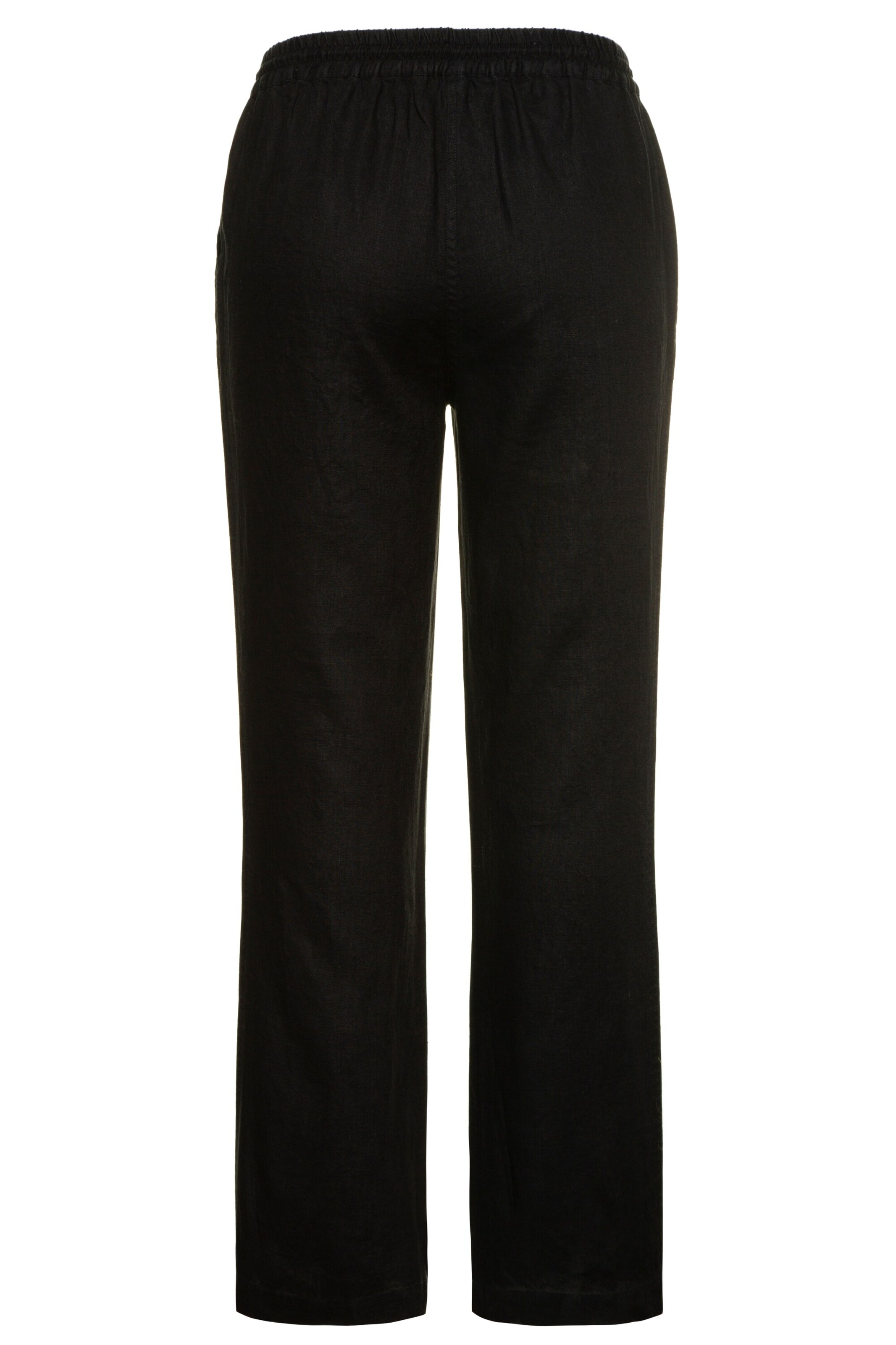 Ulla Popken Loosefit Hose in Schwarz