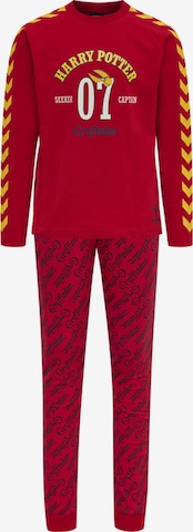 Pyjama Hummel en rouge : devant