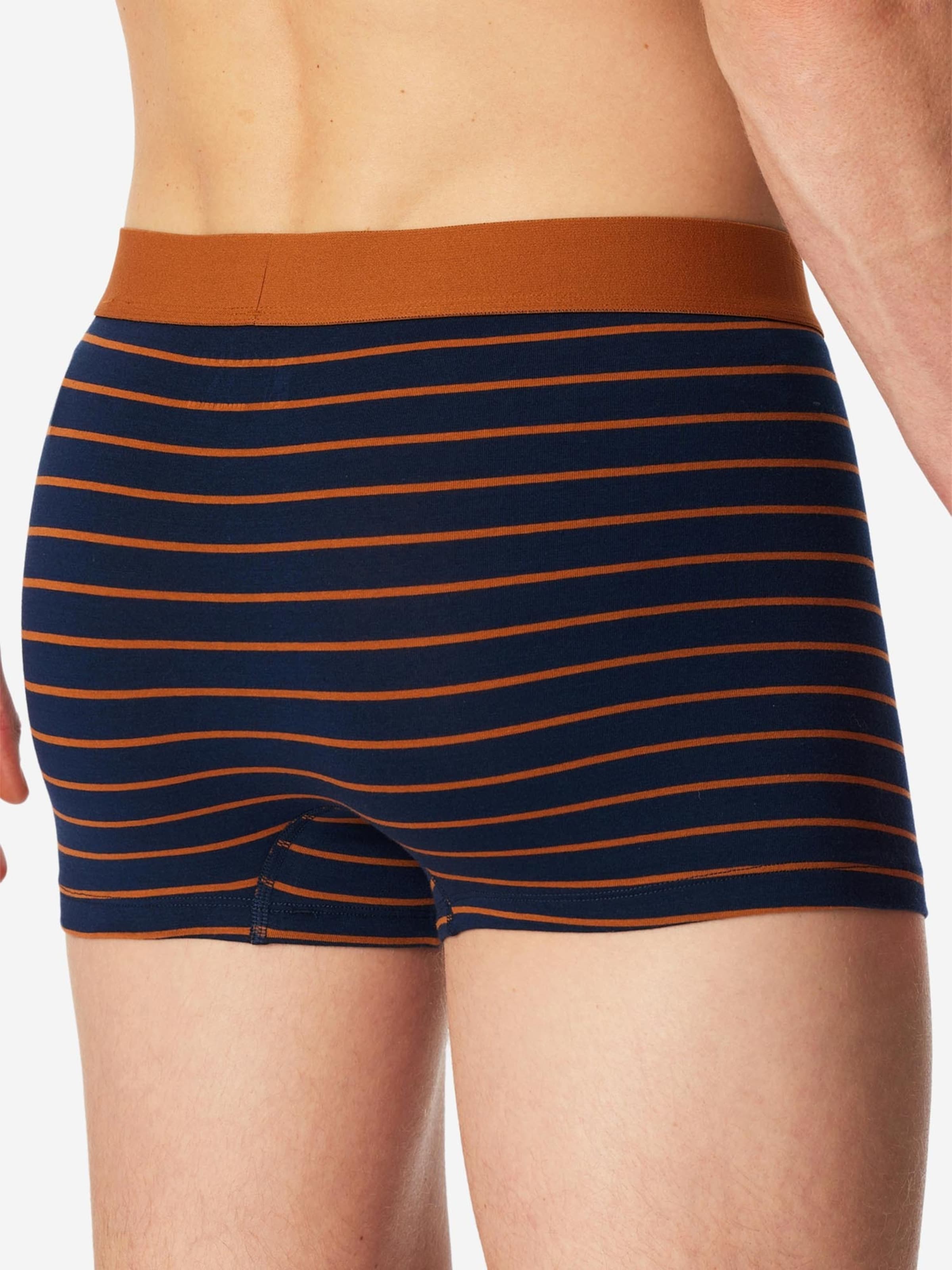 SCHIESSER - Calzoncillo boxer '95/5 Organic Cotton' en azul