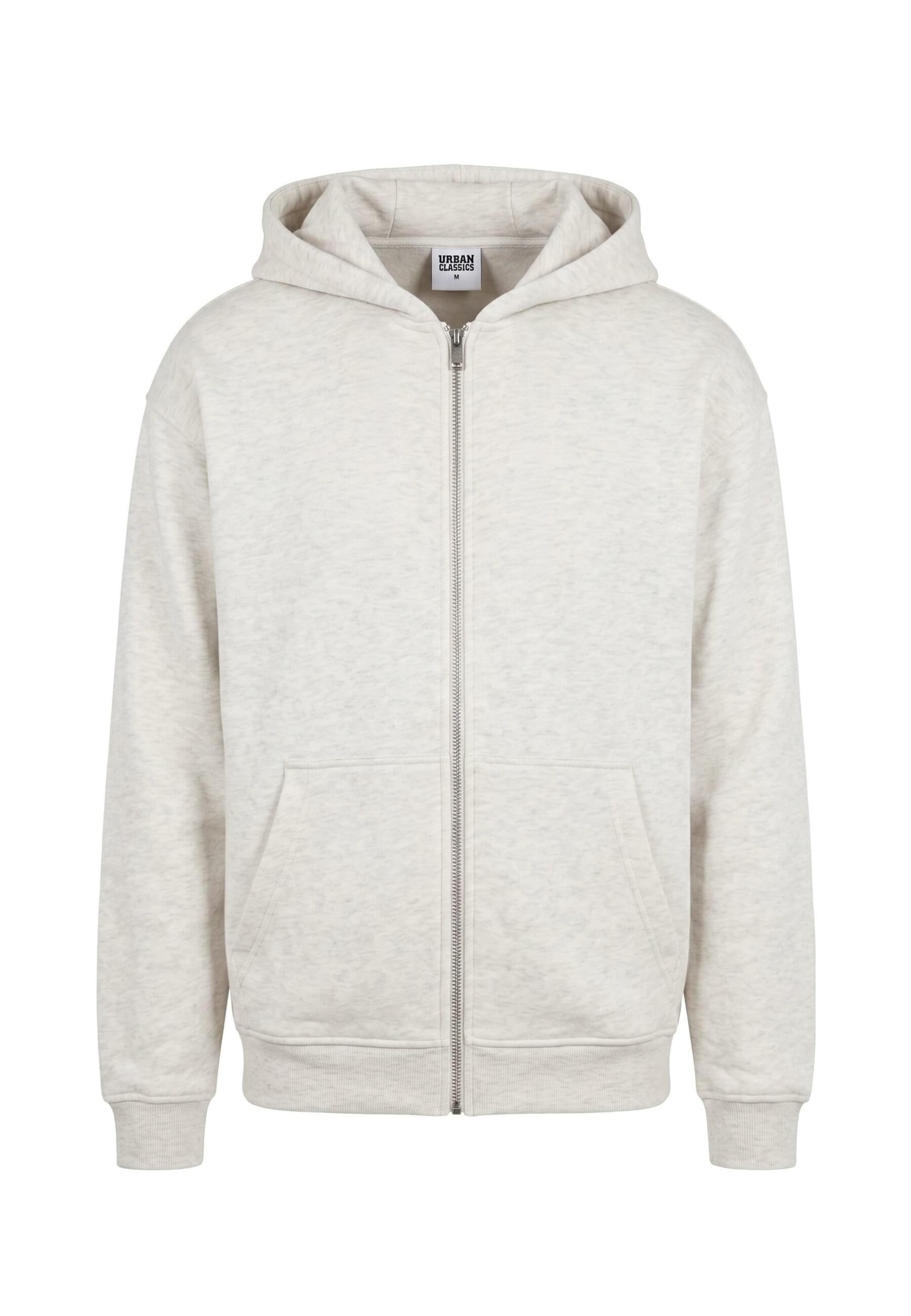 Urban Classics Bluza rozpinana w kolorze szary: przód