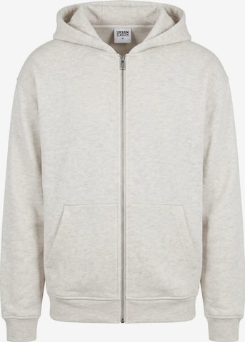 Urban Classics Bluza rozpinana w kolorze szary: przód