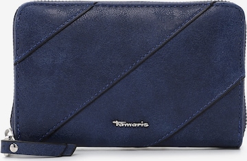 TAMARIS Wallet in Blue: front