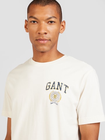 GANT T-Shirt in Beige