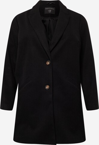 Cappotto di mezza stagione di Dorothy Perkins Curve in nero: frontale