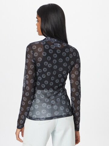 PIECES Shirt in Schwarz