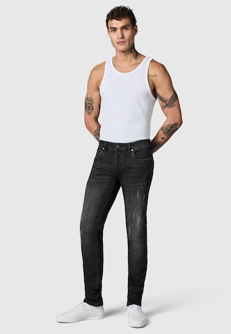 Peak Time Slimfit Jeans 'München' in Grijs