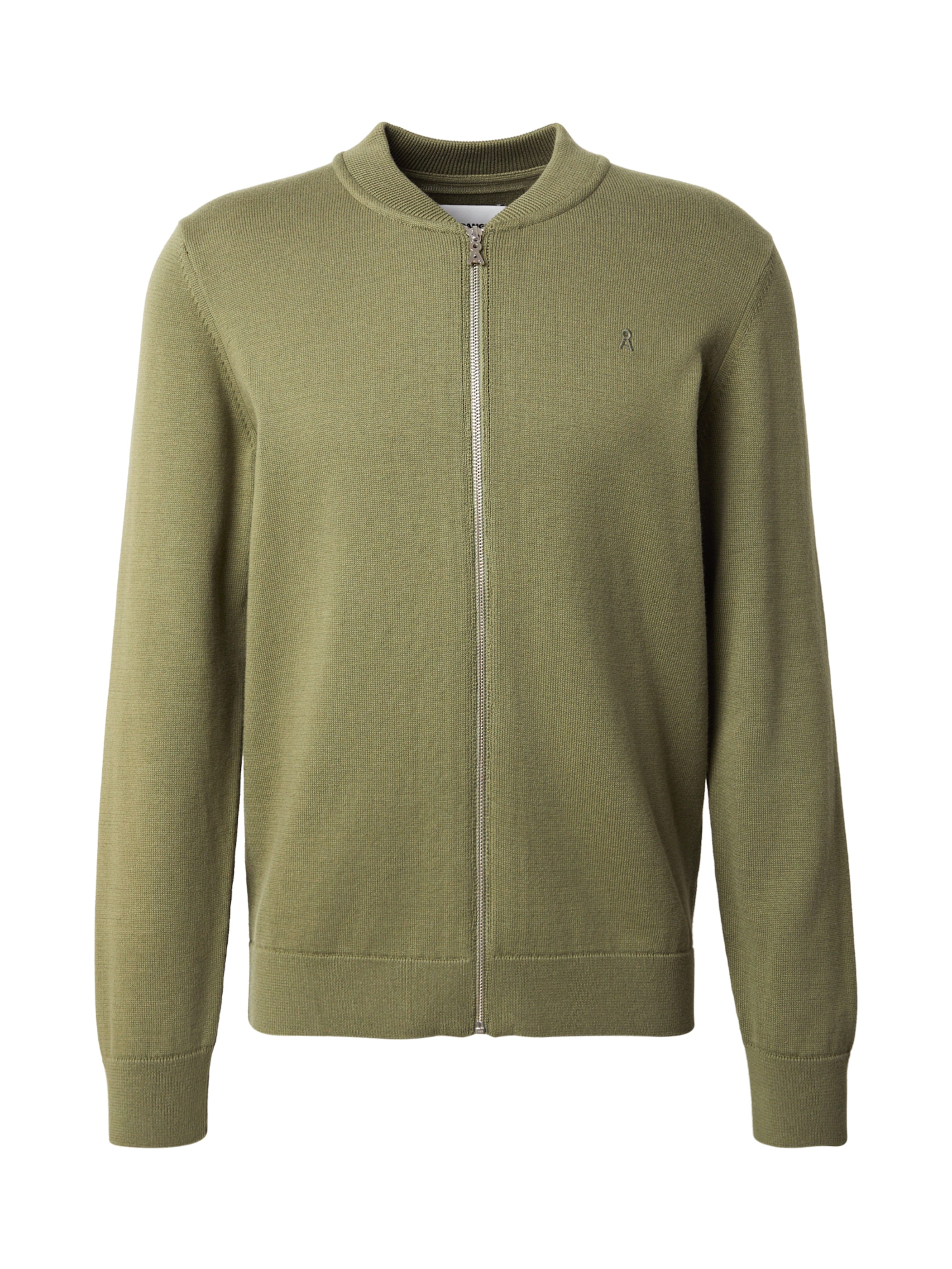 ARMEDANGELS Svetr 'AGAAMO' – zelená: přední strana