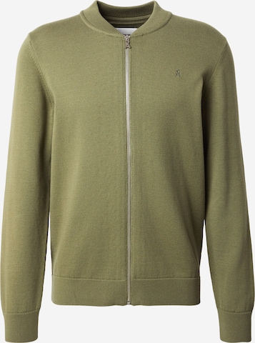 Vestes en maille 'AGAAMO' ARMEDANGELS en vert : devant