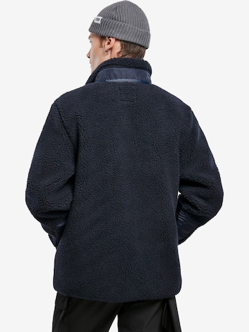 Urban Classics Fleece Jacket in Blue