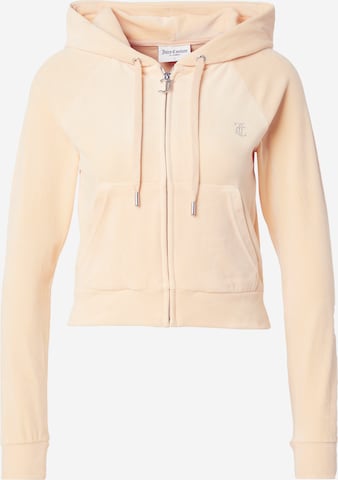 Veste de survêtement 'MADISON' Juicy Couture en beige : devant