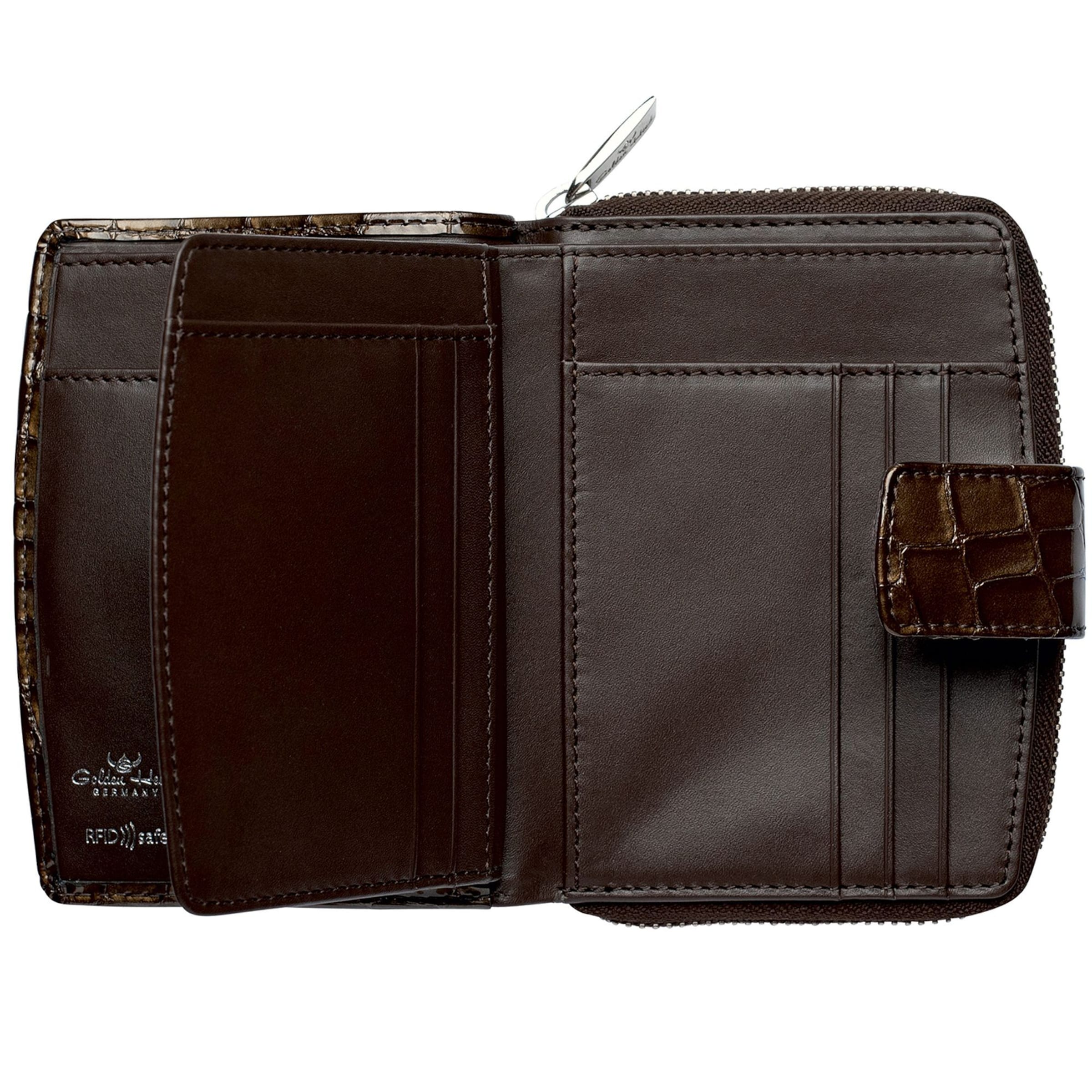 GOLDEN HEAD Portemonnee 'Cayenne' in Bruin