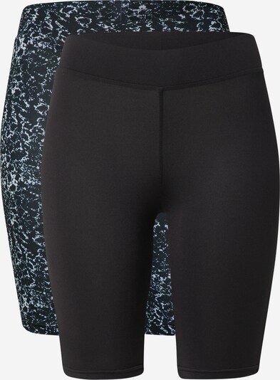 Leggings Urban Classics pe negru / alb, Vizualizare produs