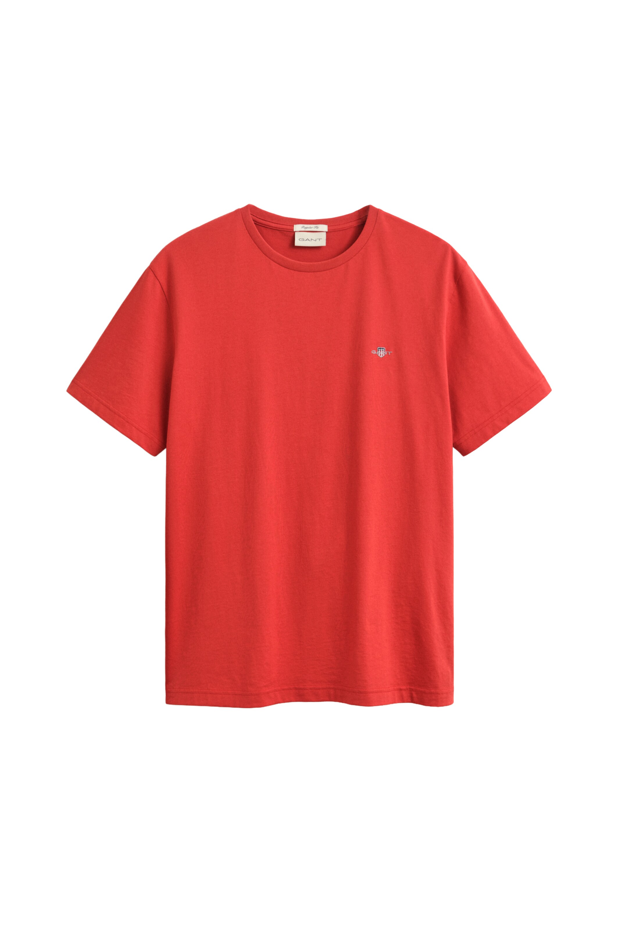 T-Shirt GANT en rouge : devant