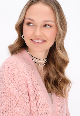 MYMO Knit cardigan in Pink