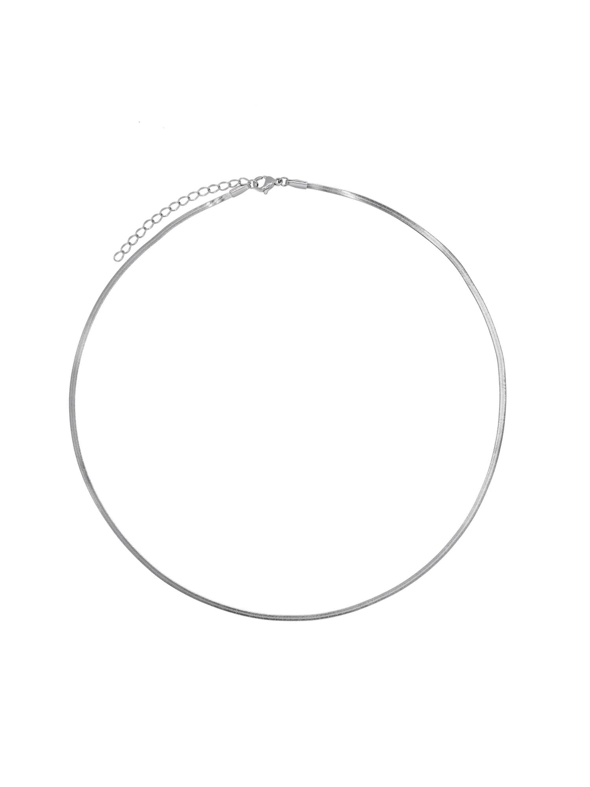 Heideman Kette 'Luxor' in Silber: Vorderseite