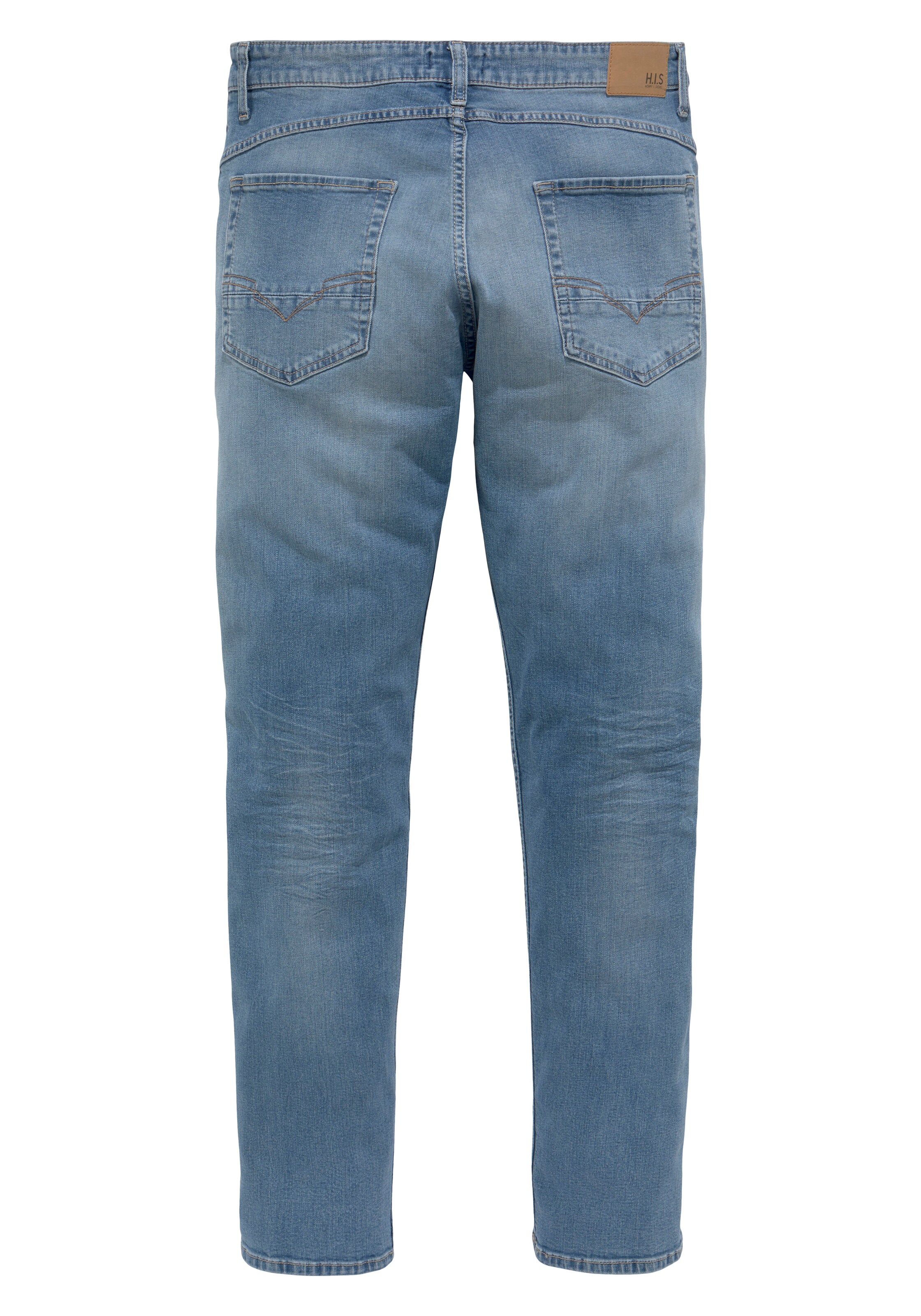 H.I.S Regular Jeans in Blau