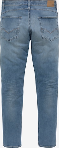 H.I.S Regular Jeans in Blau