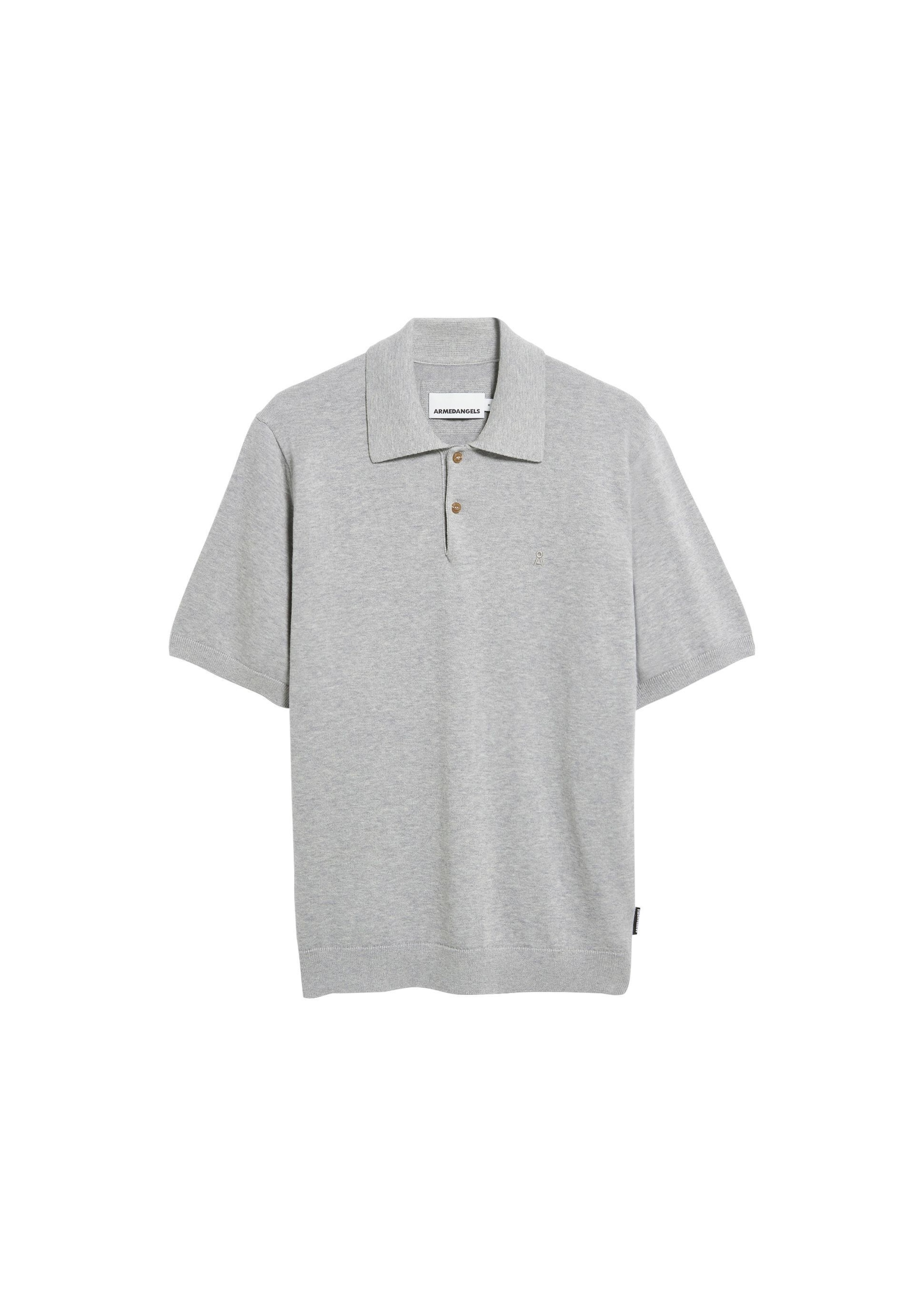 T-Shirt ARMEDANGELS en gris : devant