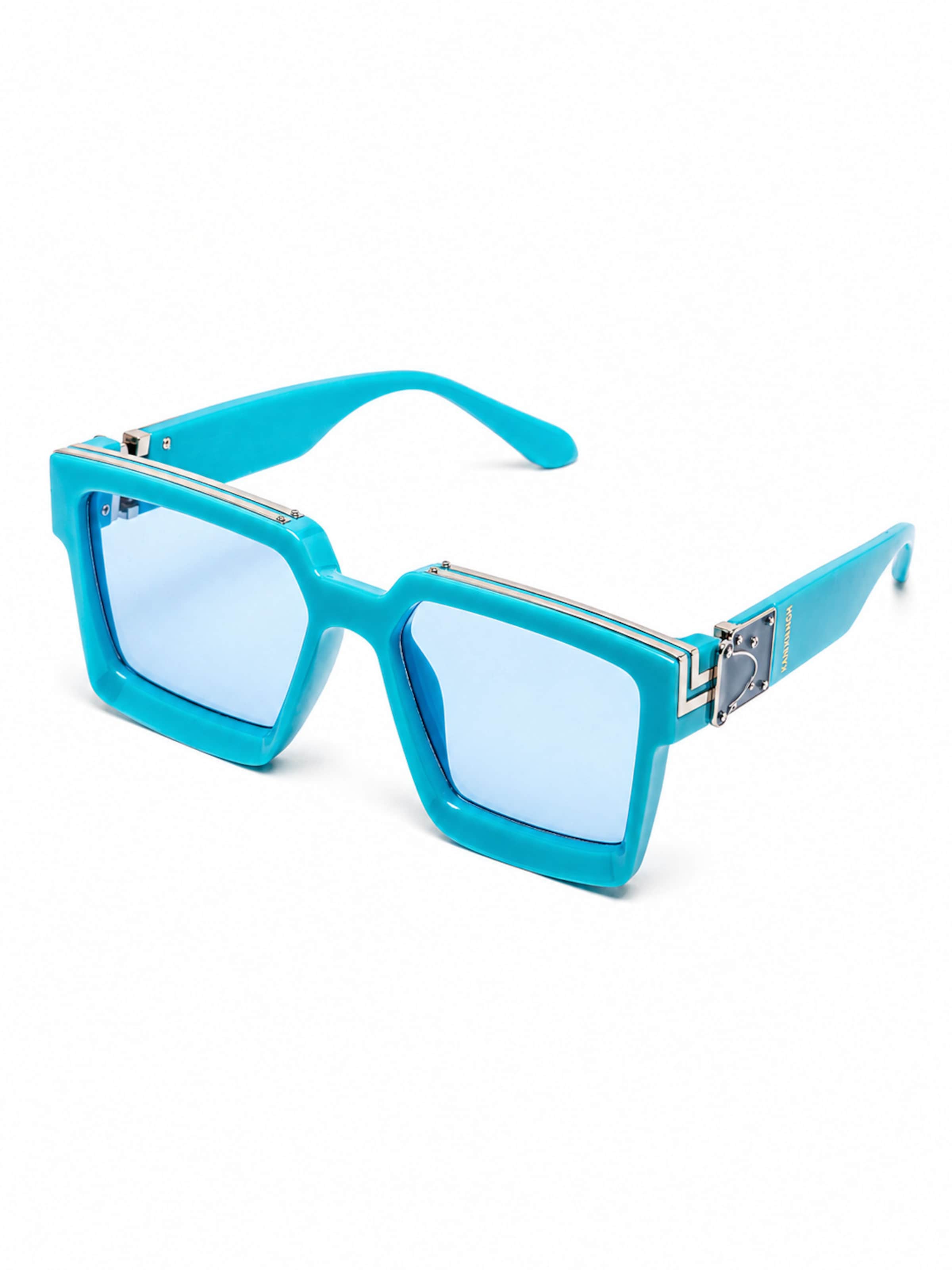 Gianni Kavanagh Sonnenbrille in Blau: Vorderseite