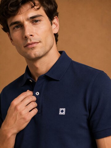 KING Essentials Shirt 'The Rene'‌‌ in Blau