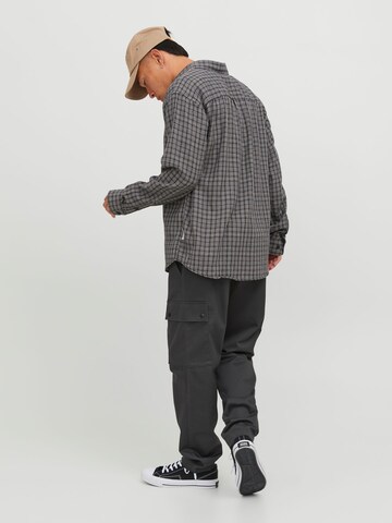 JACK & JONES Regular Cargo Pants in Grey