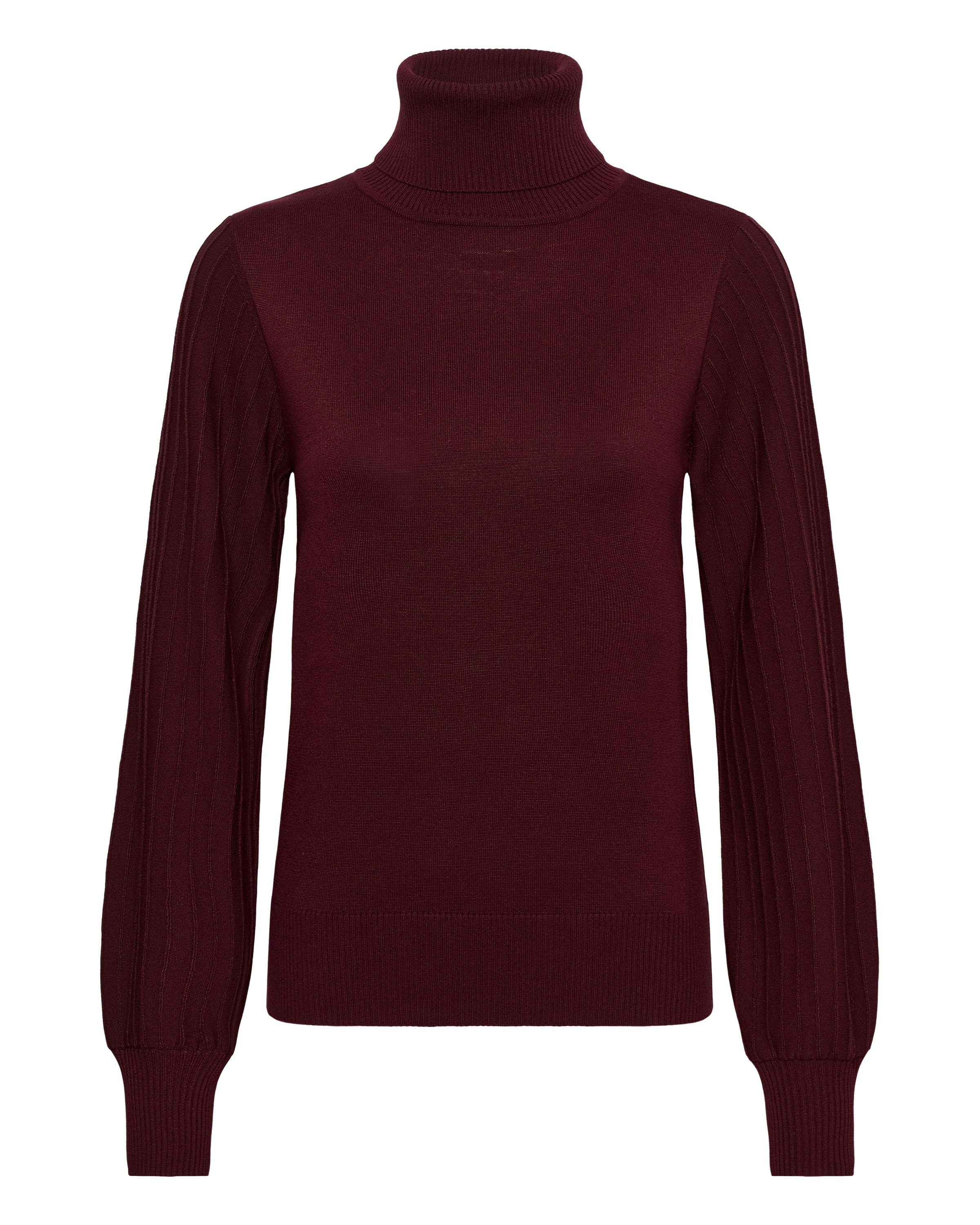 SAINT TROPEZ - Pullover 'Marcy' em roxo: frente