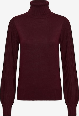 SAINT TROPEZ - Pullover 'Marcy' em roxo: frente