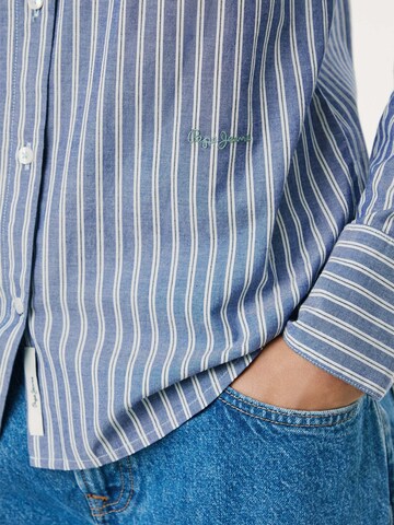 Chemisier 'Lovie' Pepe Jeans en bleu