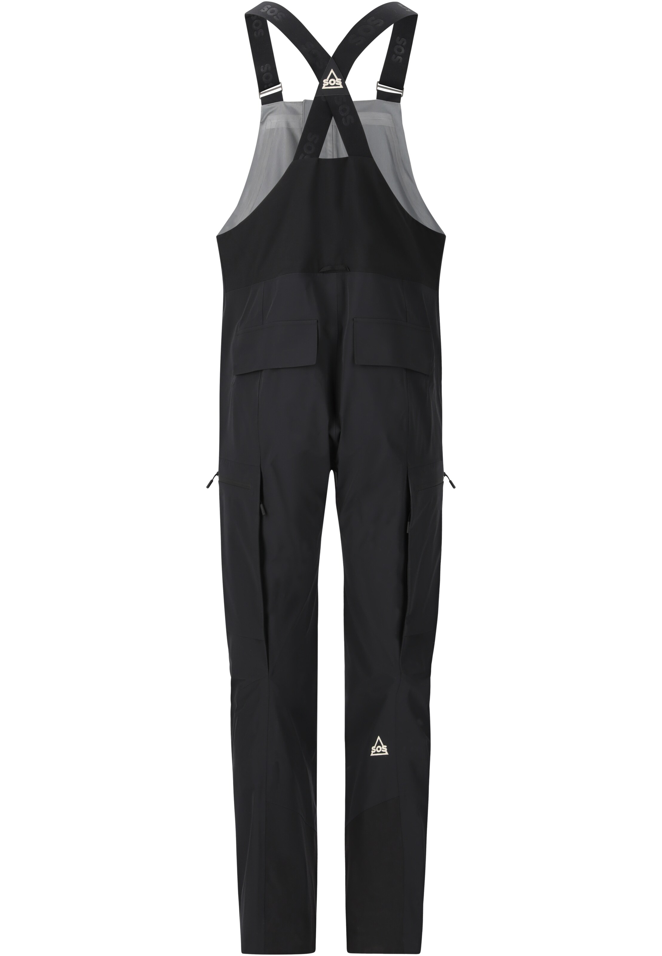 SOS Loosefit Skihose 'Kula' in Schwarz